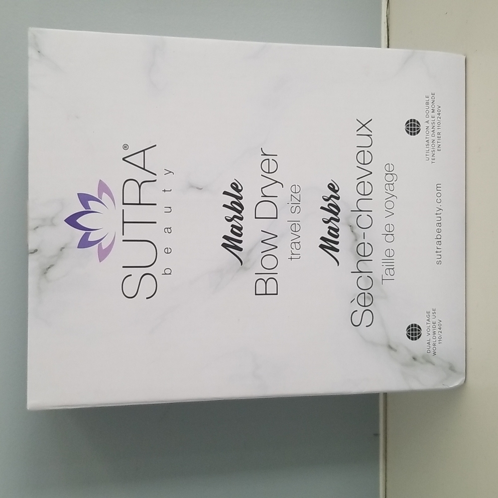 Sutra Beauty Travel Marble Blow Dryer